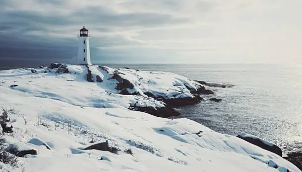 Snow in Nova Scotia