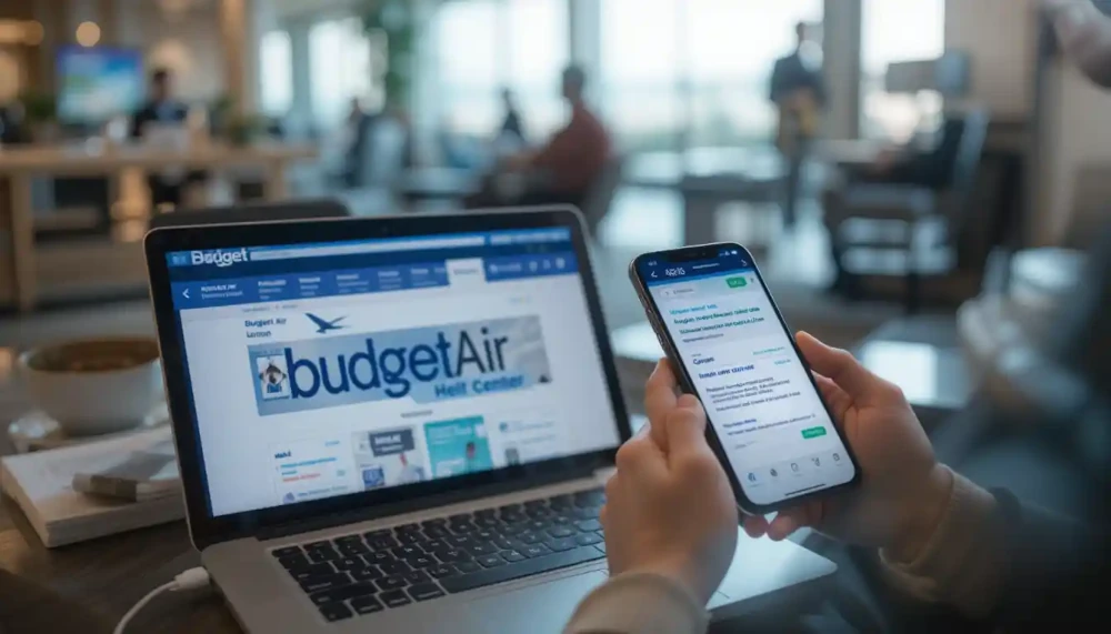 Phone Budget Air's contact number