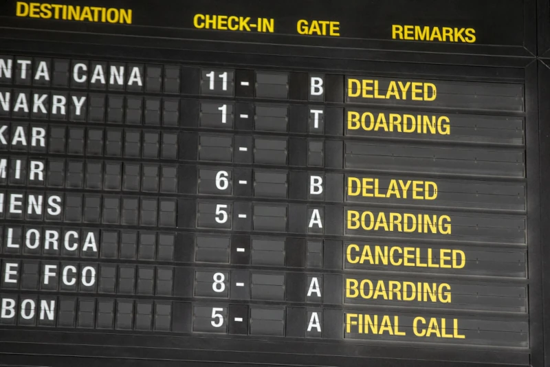 What to do when flights change or are cancelled